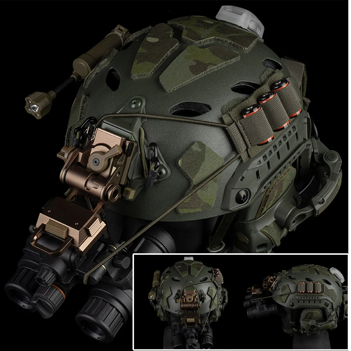 Cordón elástico antipérdida para batería de casco NVG L4G24 - imagen 3