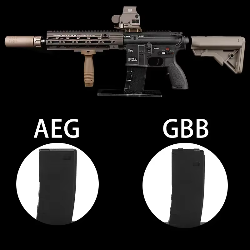 AR-15/M4 Soporte de exhibición con montaje magnético para GBB/AEG - imagen 2