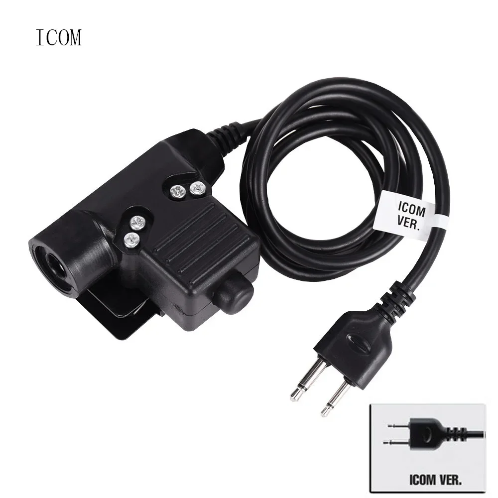 Adaptador PTT U94 para radios Icom Kenwood Motorola Midland - imagen 3