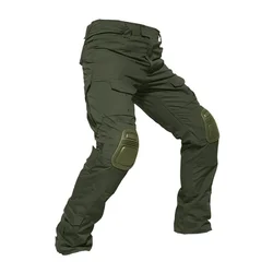 Pantalón táctico militar hombre ripstop para caza y senderismo