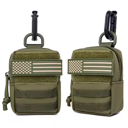 Bolsa táctica de pecho Molle pequeña para caza, outdoor y herramientas