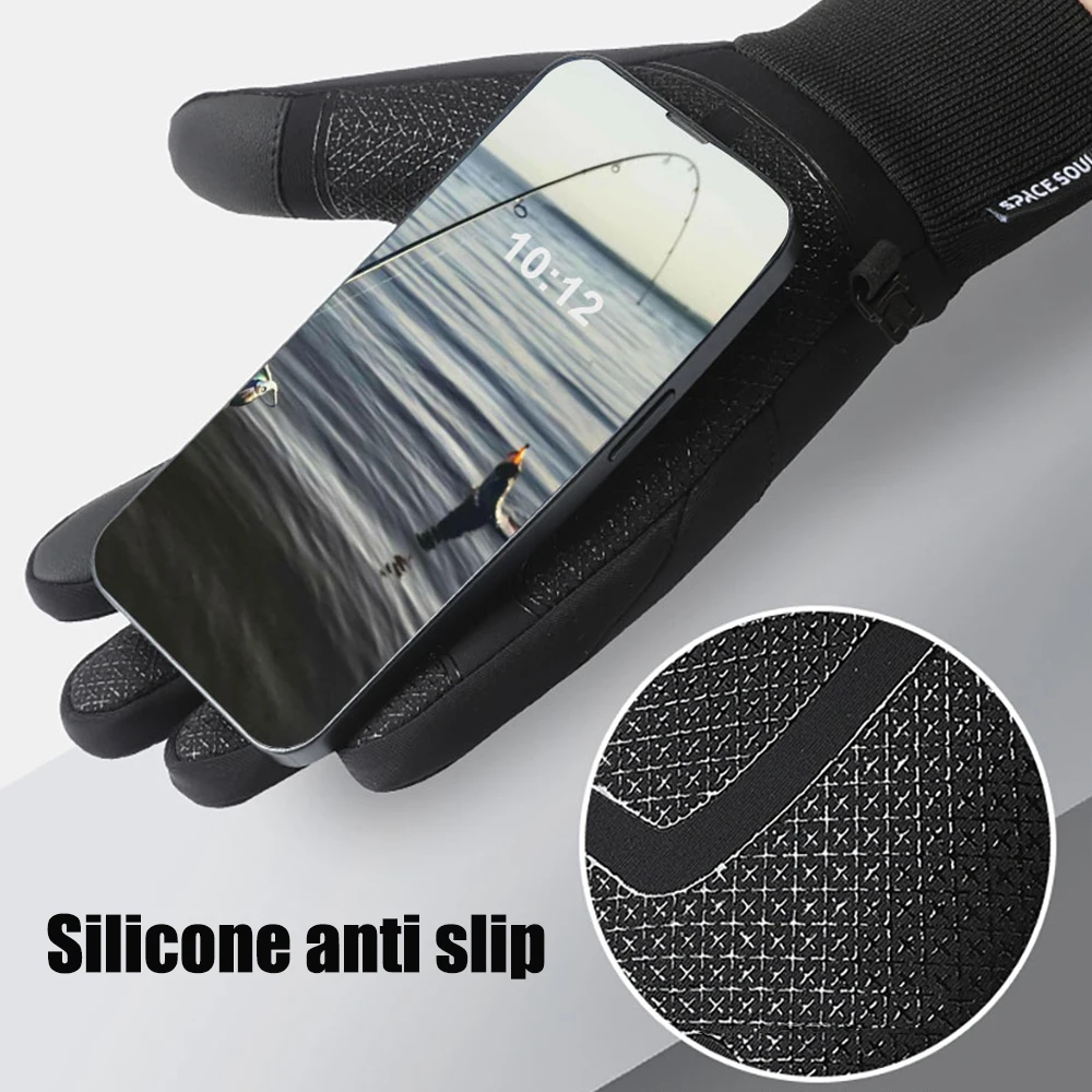 Guantes de invierno con pantalla táctil, resistentes al viento - imagen 2