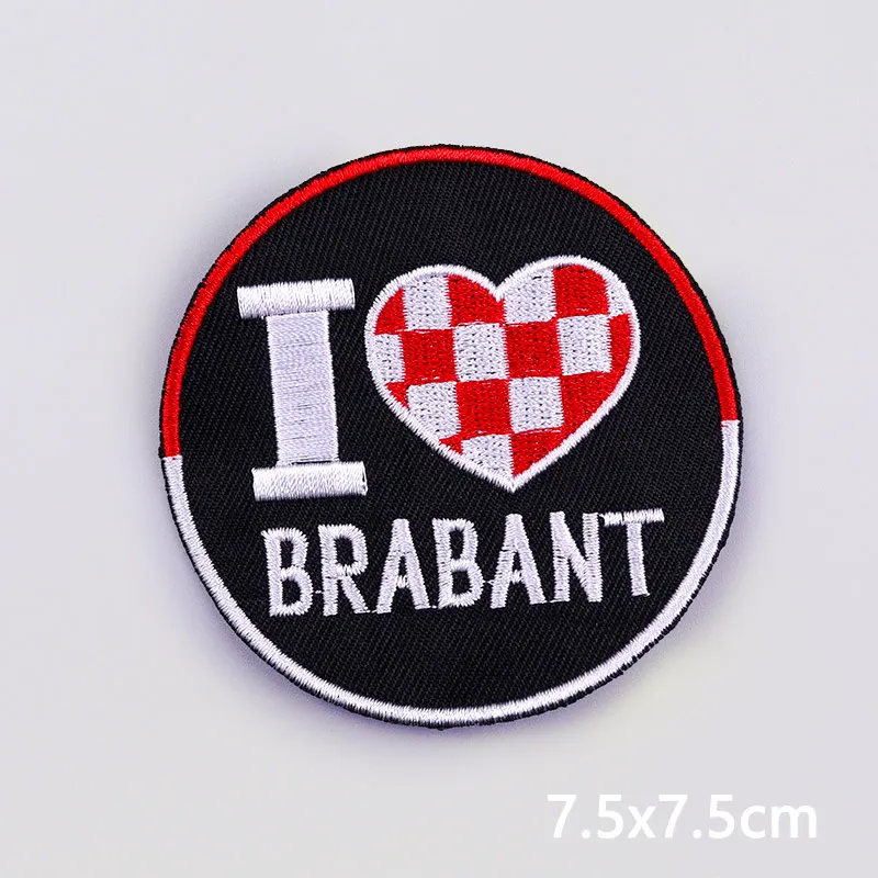 Parche bordado cerveza Países Bajos Noord-Brabant – Aplique para ropa - imagen 3
