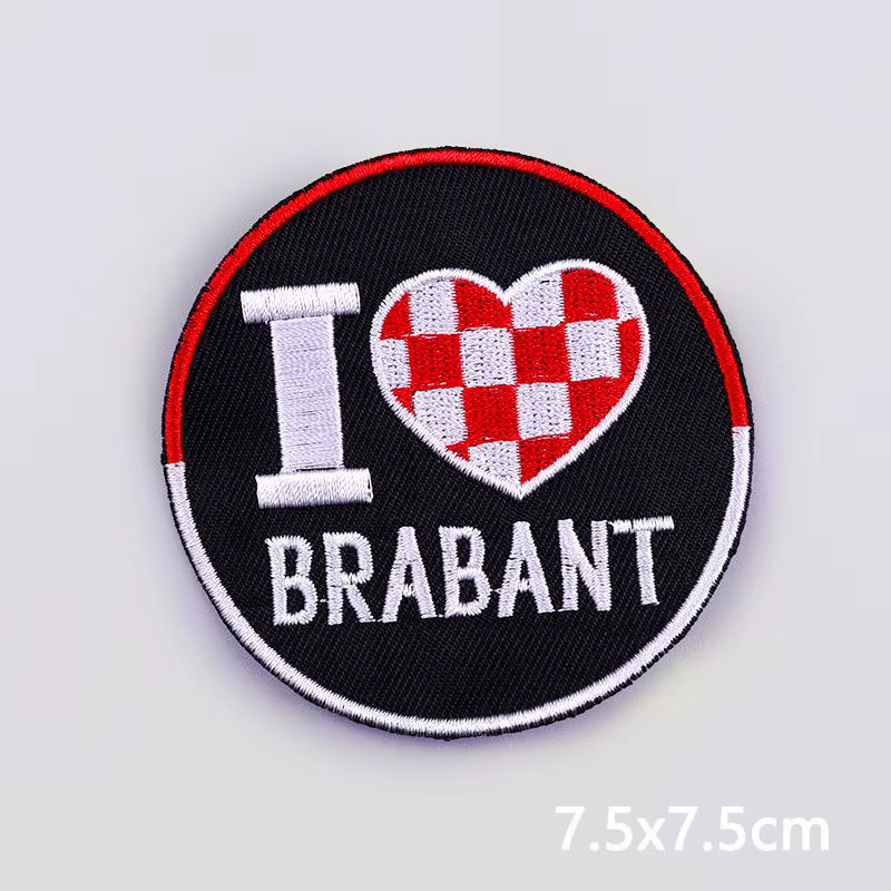 Parche bordado cerveza Países Bajos Noord-Brabant – Aplique para ropa - imagen 3