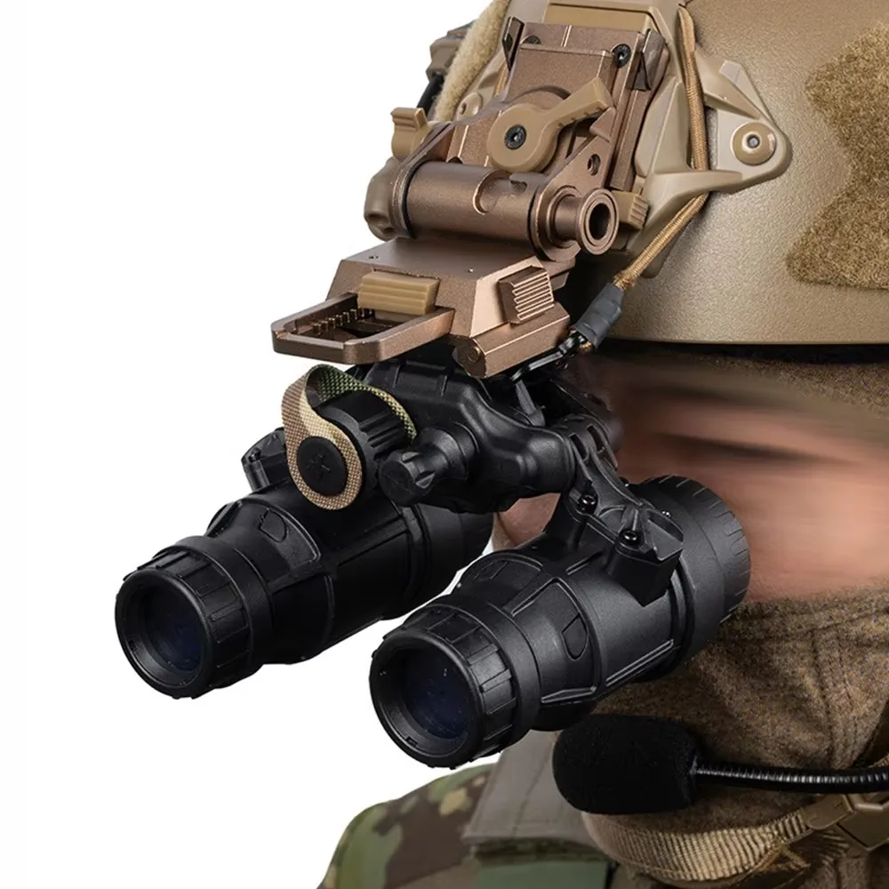 NVG DTNVS gafas visión nocturna táctica para casco FAST, montaje G19 - imagen 4