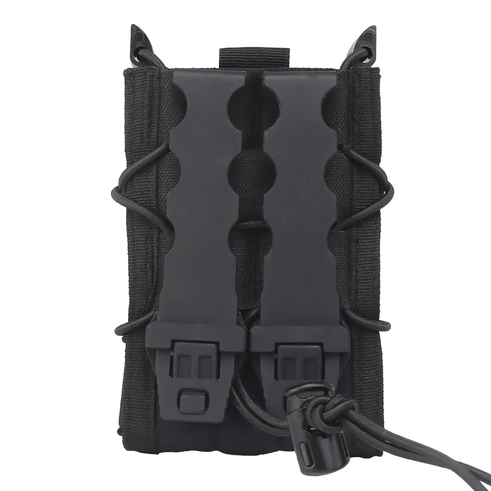 Porta cargador MOLLE elástico de liberación rápida para chaleco - imagen 3