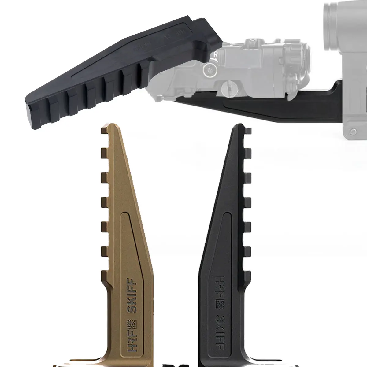 Montura táctica Picatinny HRF SKIFF Riser Unity para mira óptica - imagen 2