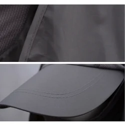 Gorro pesca protección solar UV con solapa desmontable cubre cuello y orejas