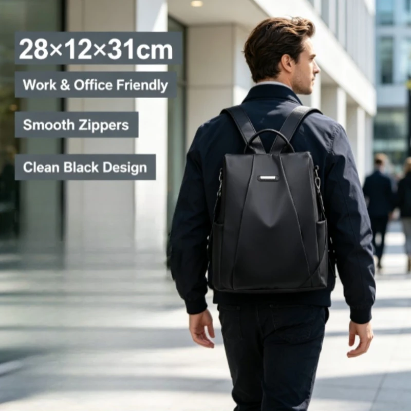 Mochila de viaje de tela Oxford para mujer, outdoor versátil