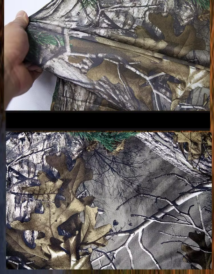 Traje Ghillie jungla – Chaqueta camuflaje arbóreo con capucha - imagen 5