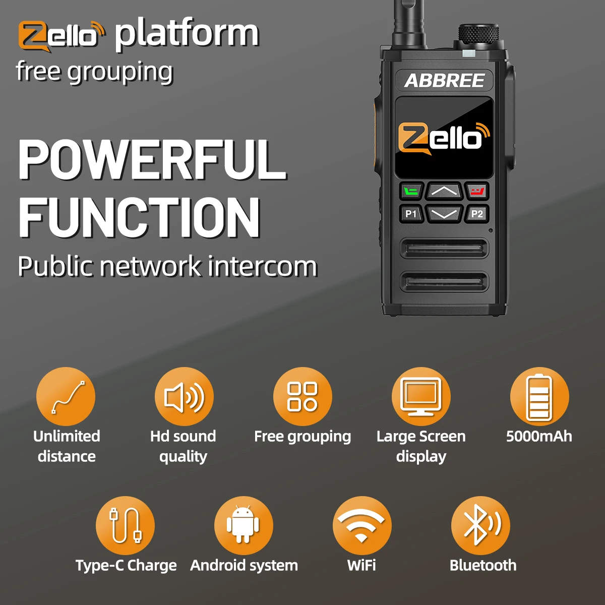Radio táctica LTE WiFi Bluetooth con Android para comunicaciones - imagen 4