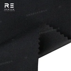 Tela Cordura 500D negra con PU resistente al agua para mochilas tácticas