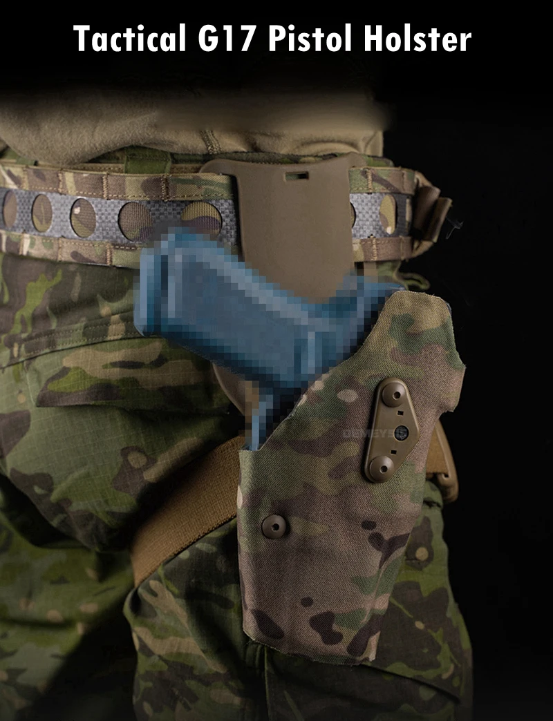 Funda táctica para pistola con liberación rápida