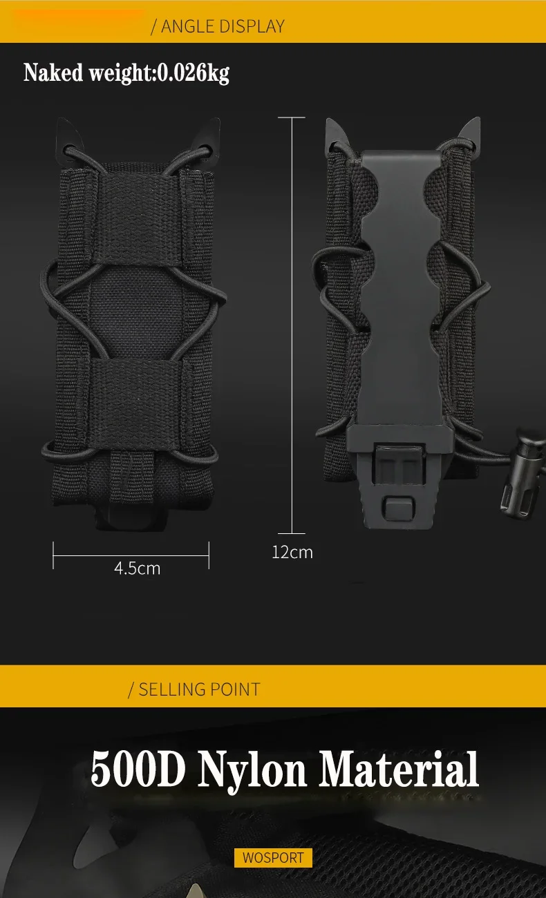 Bolsa táctica para cargar accesorios pequeños