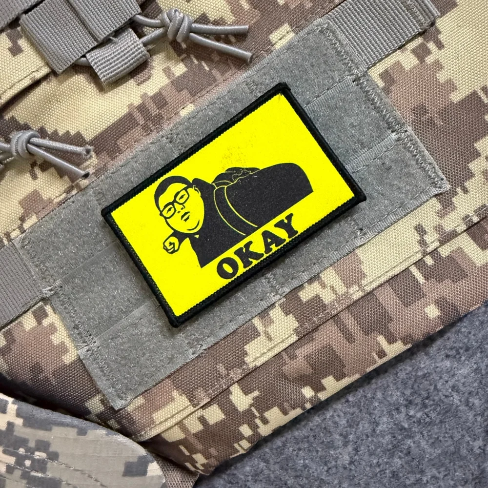 Parche táctico moral con frase divertida geek para mochila MOLLE - imagen 3