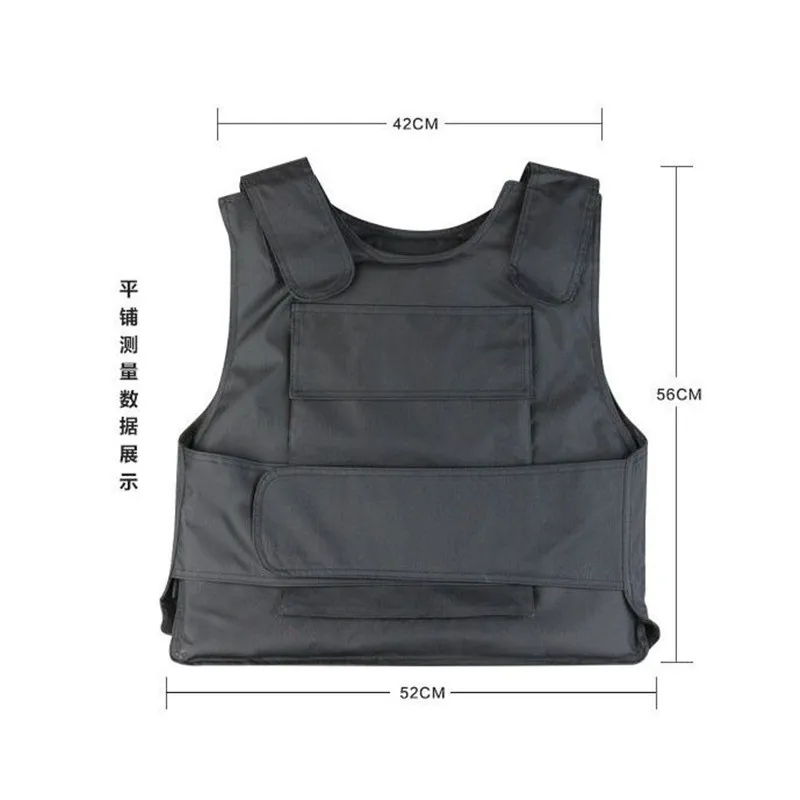 Chaleco antibalas táctico de manganeso con protección corporal