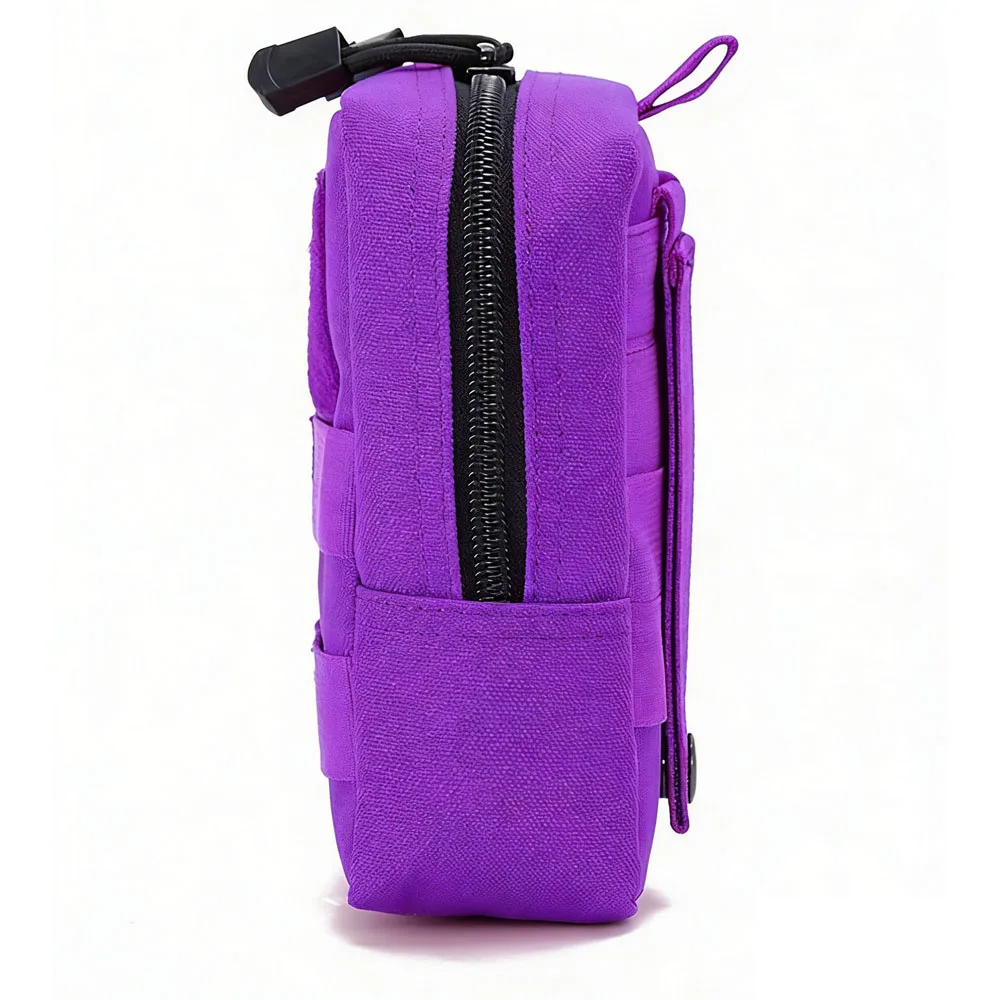 Bolsa de cintura MOLLE con cremallera para herramientas exterior - imagen 3