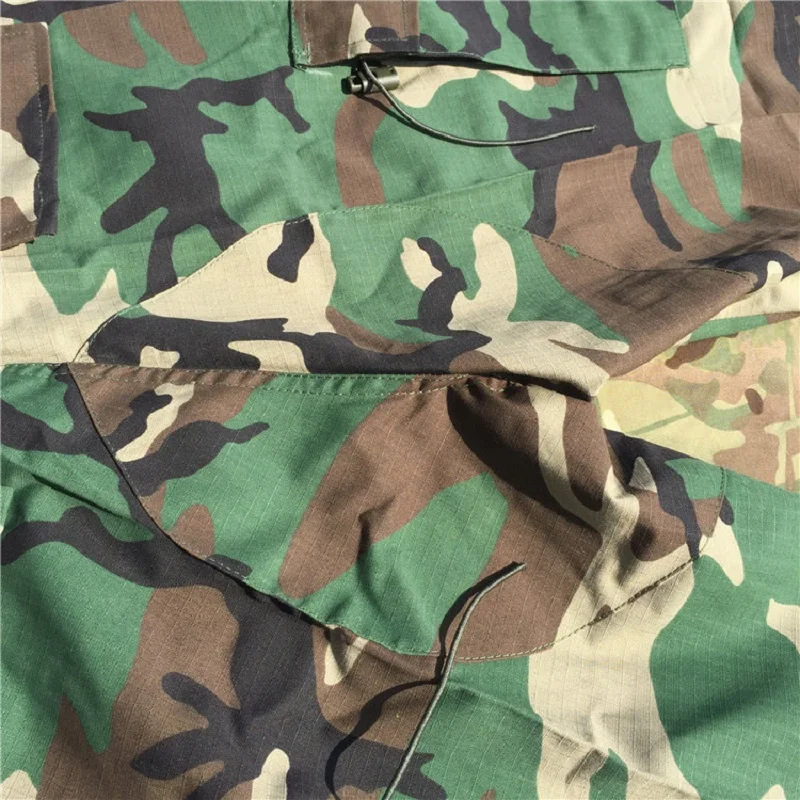 Pantalones tácticos M81 WL de poli-algodón para exteriores