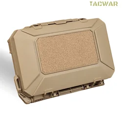 Caja MOLLE táctica impermeable con superficie trabajo Airsoft exterior
