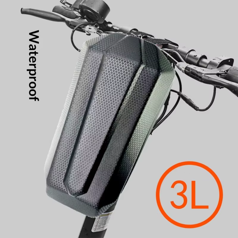 Bolsa de manillar impermeable EVA rígida para alforja frontal - imagen 3