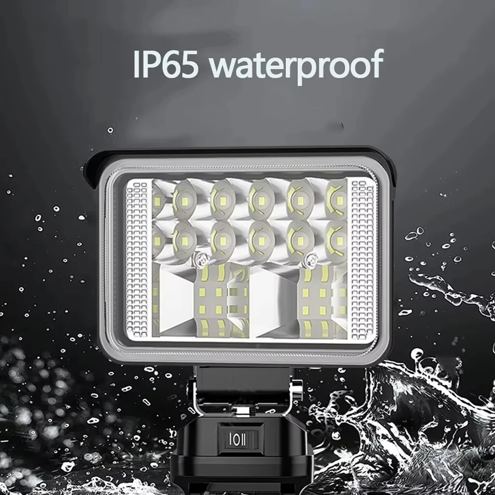 Makita luz de trabajo LED portátil con reflector para batería - imagen 4