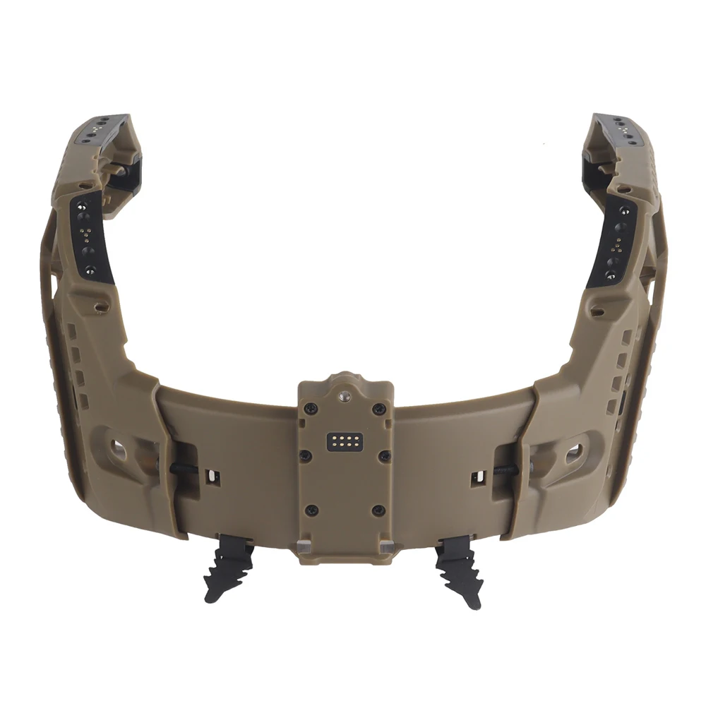 Riel táctico modular para casco alto corte MH con luz IR - imagen 3
