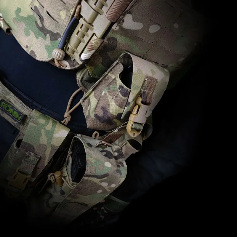 Bolsa táctica M67 MOLLE para chaleco, compatible LBT LC - imagen 3