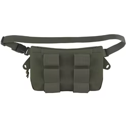 Chaleco Táctico 2 en 1 con MOLLE y Bolsa Rápida de Caza