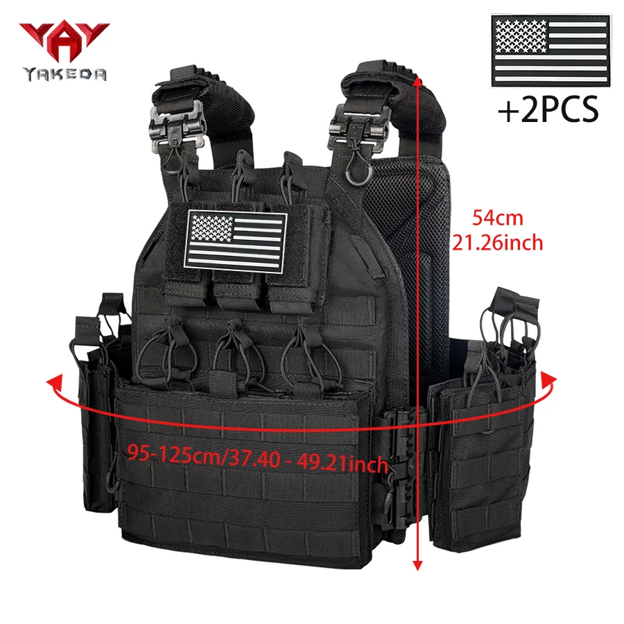 YAKEDA camiseta táctica sin mangas modular ripstop resistente al desgaste - imagen 4