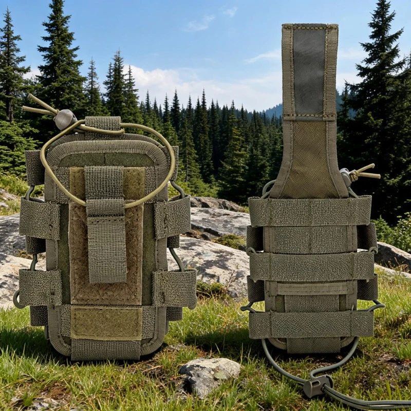 Bolsa táctica MOLLE para cantimplora y accesorios de campo - imagen 4