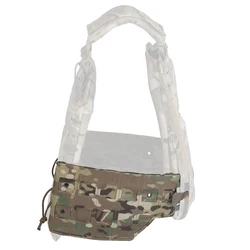 Chaleco táctico MOLLE modular con liberación rápida y cummerbund
