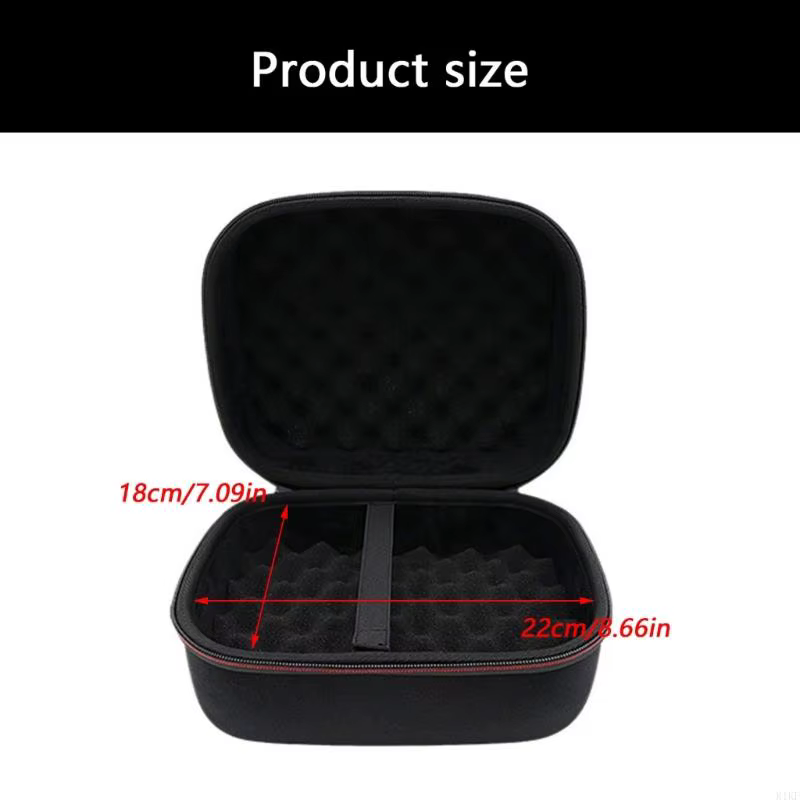 Bolsa para auriculares ligera con interior acolchado y gran capacidad - imagen 4