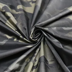 210T Nylon Multicam negro MCBK, tela de camuflaje impermeable