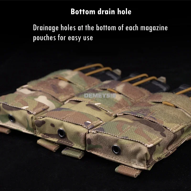 Portacargadores MOLLE triple Airsoft y caza - imagen 5