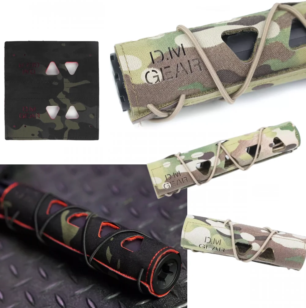 Funda táctica supresor Airsoft térmica con nailon y liberación rápida - imagen 2