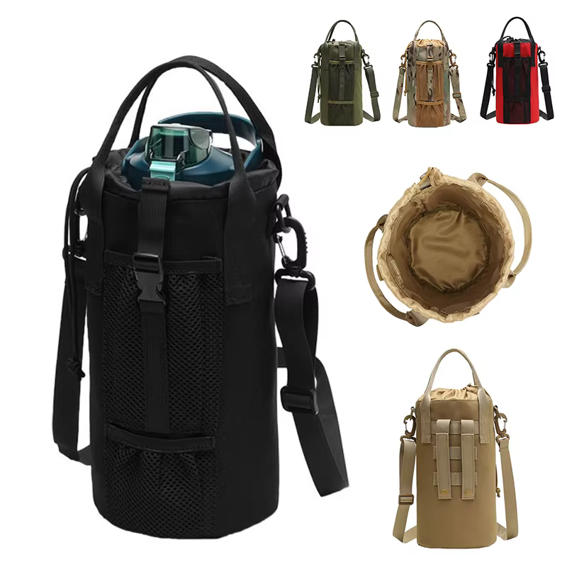 Bolsa táctica vista lateral con Correa