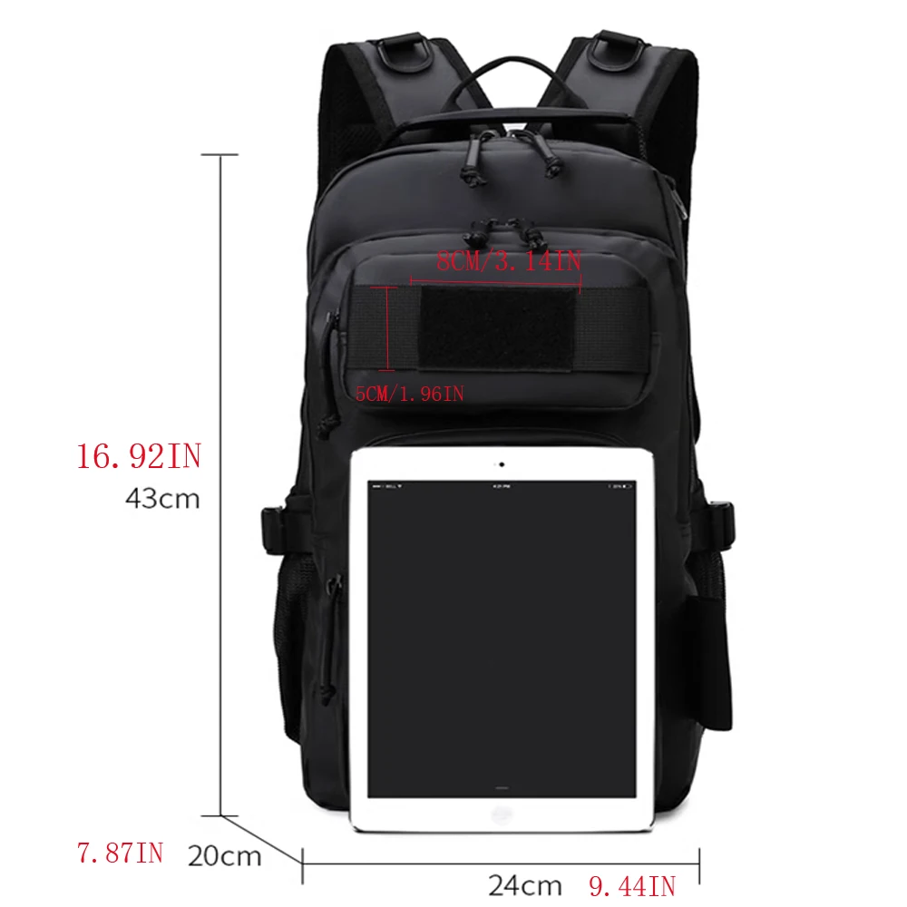 Mochila táctica impermeable para viaje y montaña - imagen 4