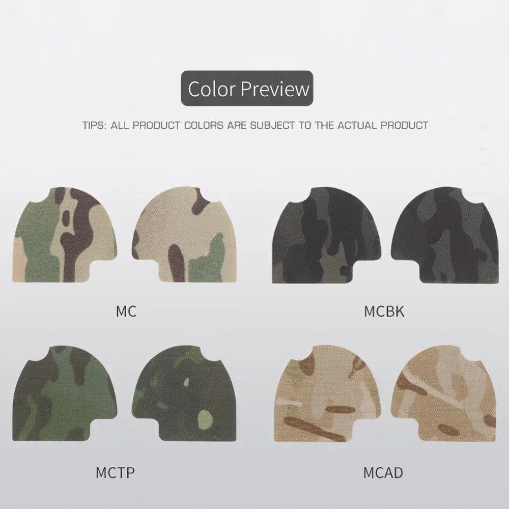 Parche camuflaje artesanal para auriculares de caza y tiro - imagen 5