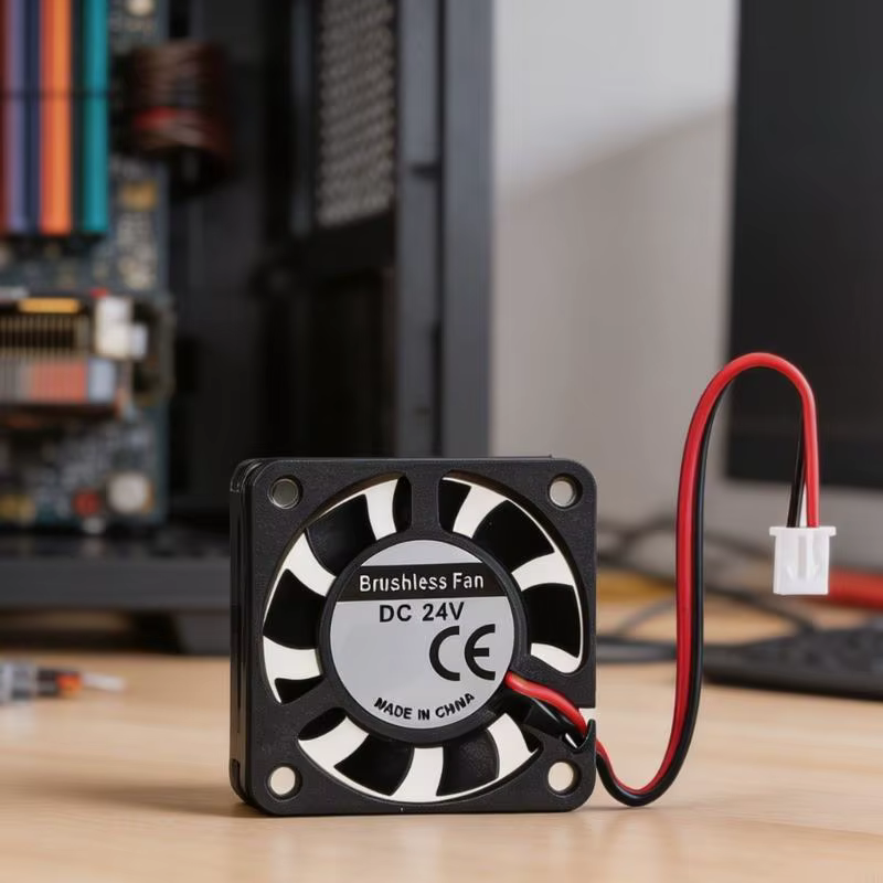 Ventilador 24V para disipación de calor eficiente y silenciosa - imagen 3