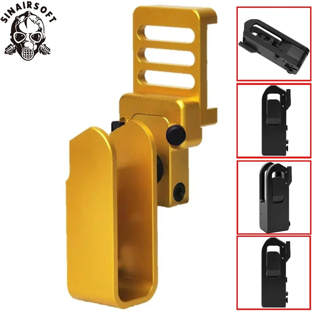 SINAIRSOFT bloque inserción aluminio para funda pistola derecha - imagen 5