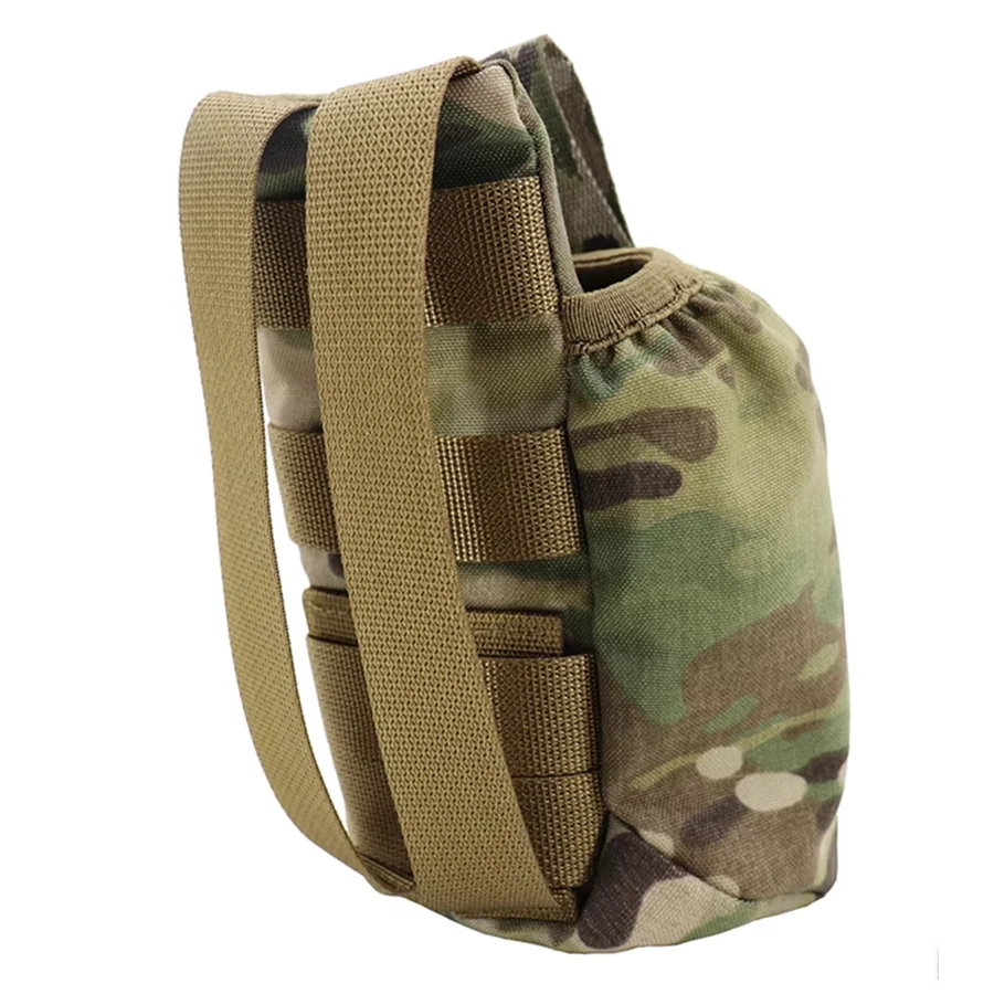 Bolsa táctica MOLLE portabotellas – Hidratación compatible chaleco - imagen 3