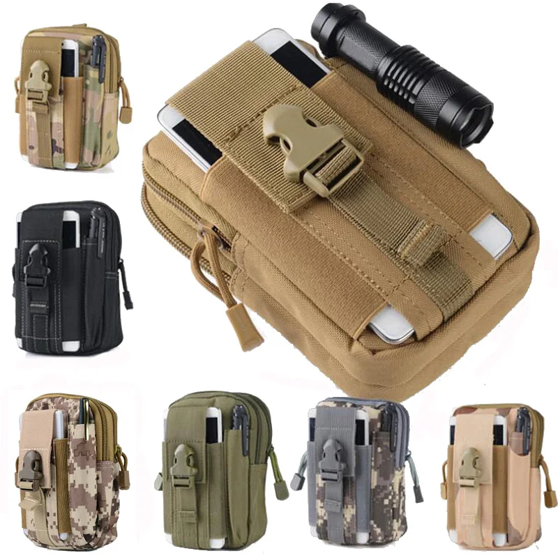 Riñonera táctica impermeable Oxford para caza, camping y montañismo - imagen 4