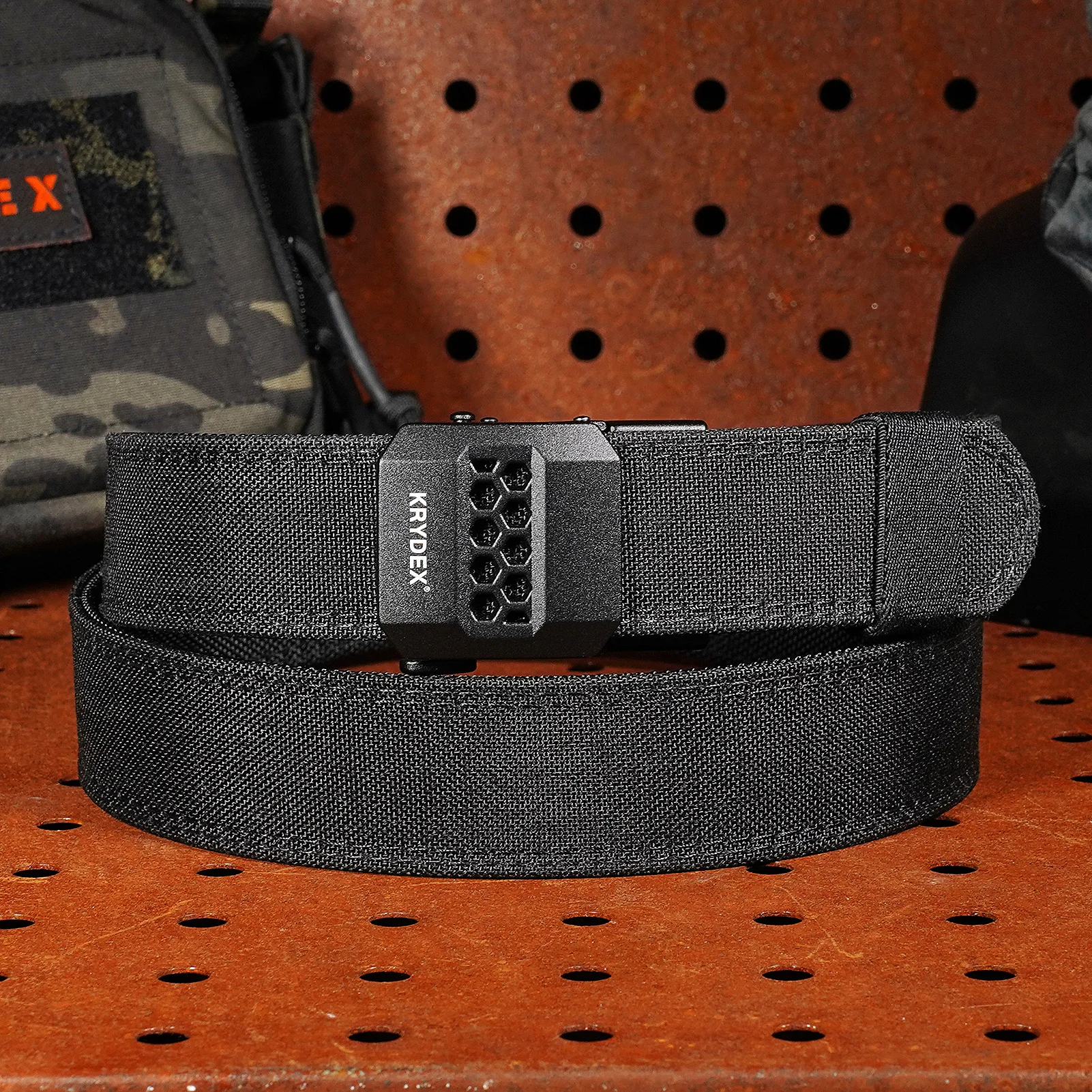 Cinturón táctico KRYDEX CCW nailon rígido de liberación rápida - imagen 5