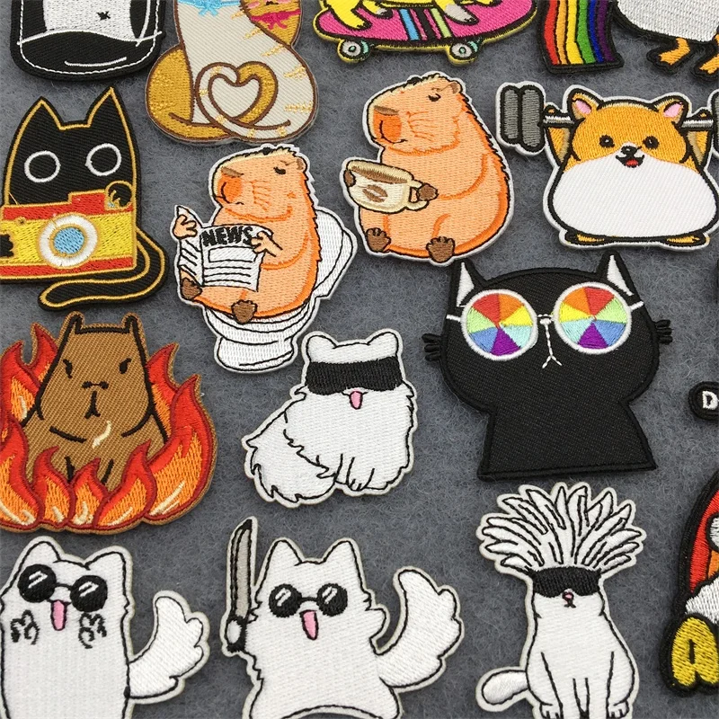 Parche bordado termoadhesivo animales – Insignia para coser o planchar - imagen 4