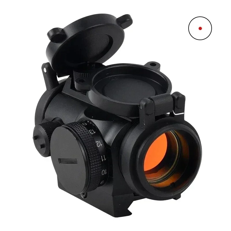 Mira punto rojo reflex compacta táctica para rifle y caza