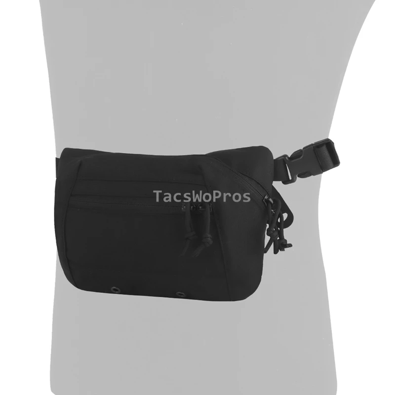Riñonera táctica MOLLE para caza, paintball y outdoor - imagen 5