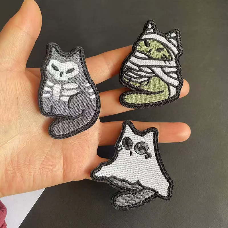 Parche táctico velcro fantasma luminoso reflectante para mochila MOLLE - imagen 5