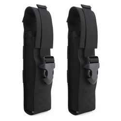 Funda táctica MOLLE para linterna y mochila
