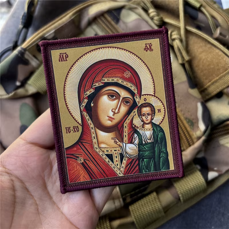 Parche táctico de moral cristiano – Velcro para mochila y uniforme - imagen 2