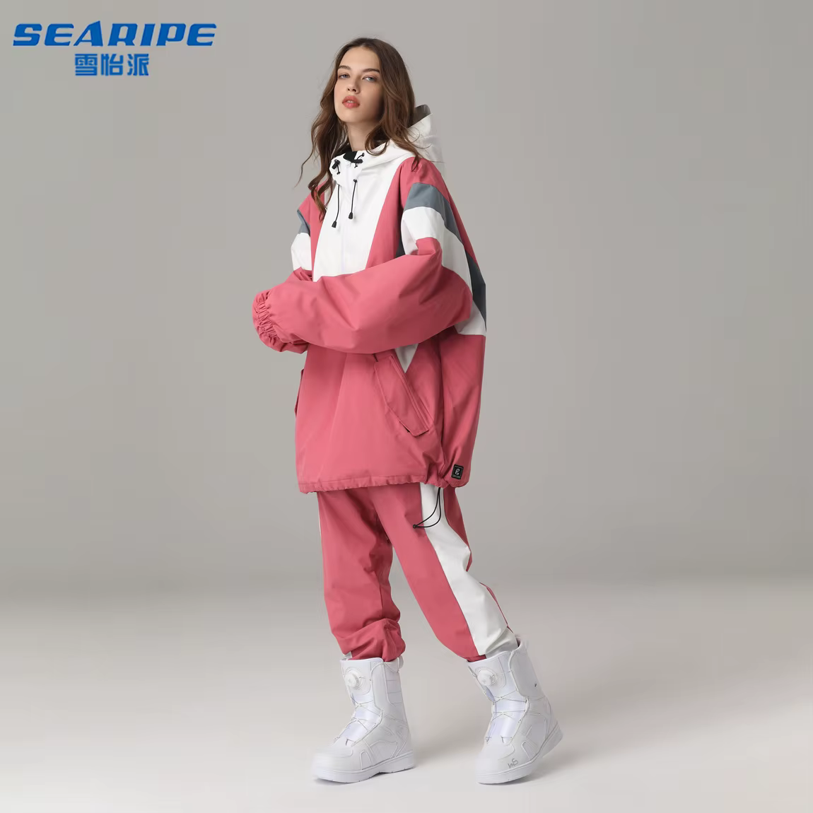 Searipe traje de nieve unisex – Chaqueta y pantalón impermeable cortavientos - imagen 4